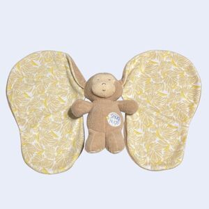 Kids Preferred Lovey Monkey Security Blanket Big Ears Bananas Snug Hug Plush Toy